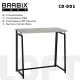Стол на металлокаркасе BRABIX 