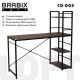 Стол на металлокаркасе BRABIX 