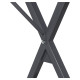 Стол на металлокаркасе BRABIX 