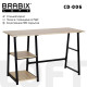 Стол на металлокаркасе BRABIX 