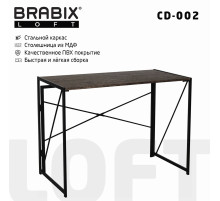 Стол на металлокаркасе BRABIX 