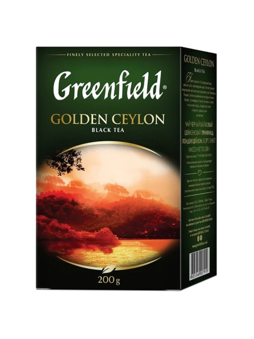 Чай листовой GREENFIELD 