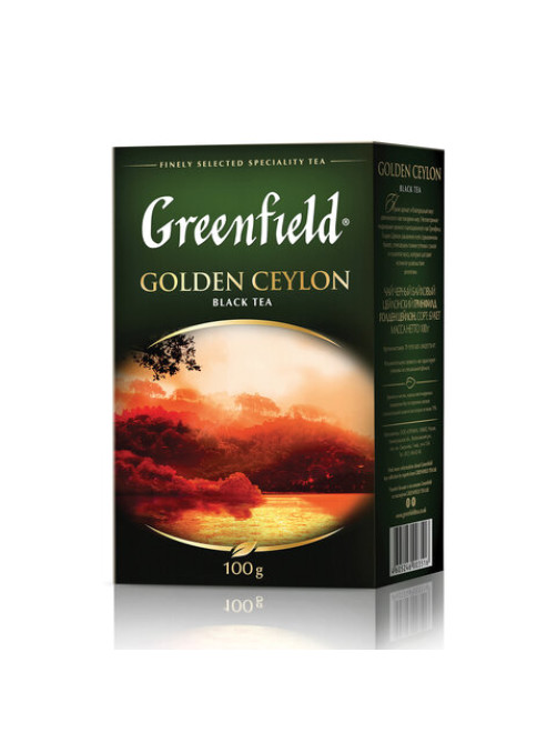 Чай листовой GREENFIELD 