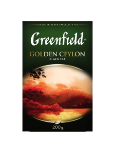 Чай листовой GREENFIELD 
