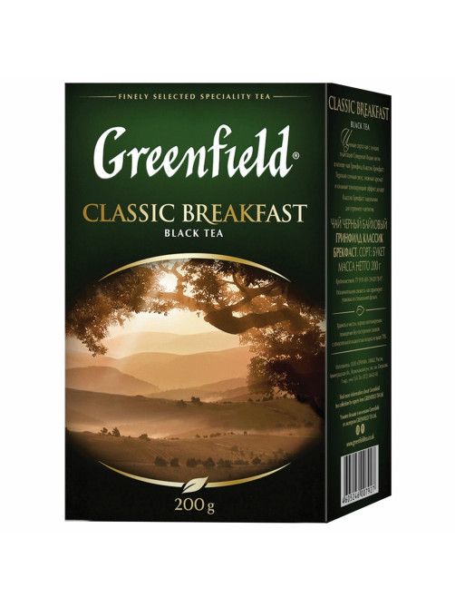 Чай листовой GREENFIELD 