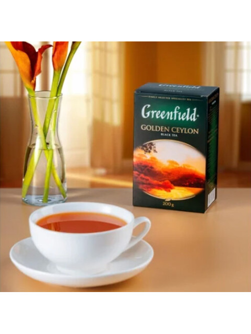 Чай листовой GREENFIELD 
