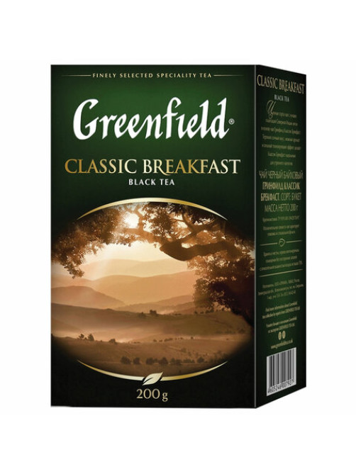 Чай листовой GREENFIELD 