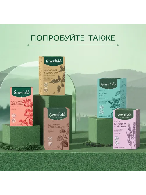 Чай GREENFIELD Natural Tisane 