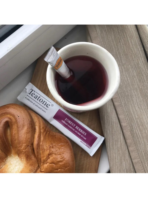 Чай TEATONE фруктовый со вкусом лесных ягод, 100 стиков по 2 г, 1257