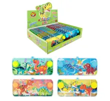 Водная игра ДИНОЗАВРИКИ, 15х7 см, колечки, ассорти, 4 вида, JOLLY JOT (ДЖОЛЛИ ДЖОТ), 665998