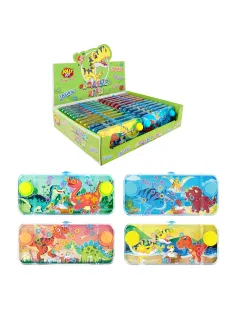 Водная игра ДИНОЗАВРИКИ, 15х7 см, колечки, ассорти, 4 вида, JOLLY JOT (ДЖОЛЛИ ДЖОТ), 665998