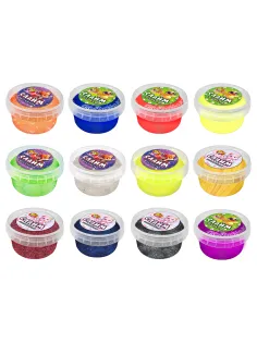 Слайм МИКС, 200 г, АССОРТИ, 3 вида, JOLLY JOT (ДЖОЛЛИ ДЖОТ), 667322