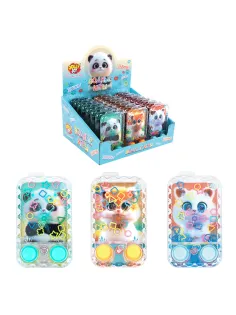 Водная игра МИЛЫЕ ЗВЕРЯТА, 13х7 см, колечки, ассорти, 3 вида, JOLLY JOT (ДЖОЛЛИ ДЖОТ), 665999