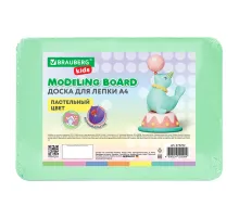 Доска для лепки А4, 280х200 мм, BRAUBERG KIDS, пастельные цвета, ассорти, 274252