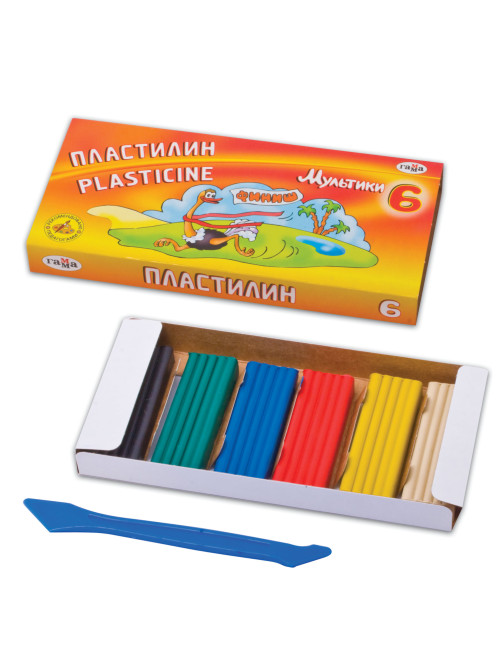 Пластилин классический ГАММА 