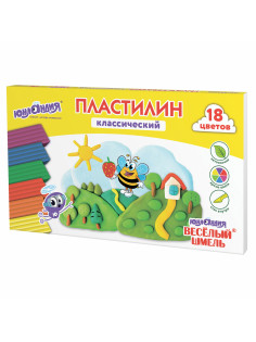 Пластилин классический ЮНЛАНДИЯ 