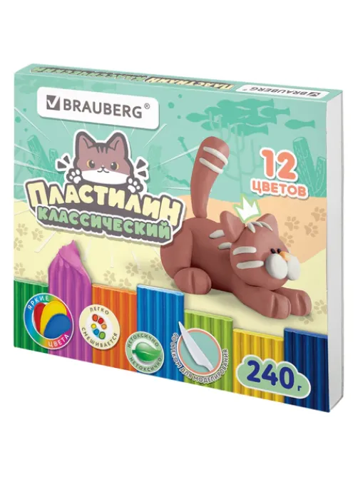 Пластилин классический 