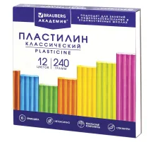 Пластилин классический BRAUBERG 