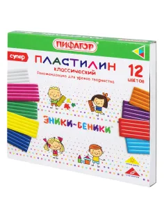 Пластилин классический ПИФАГОР 