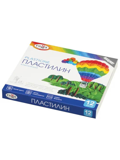 Пластилин классический ГАММА 
