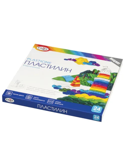 Пластилин классический ГАММА 