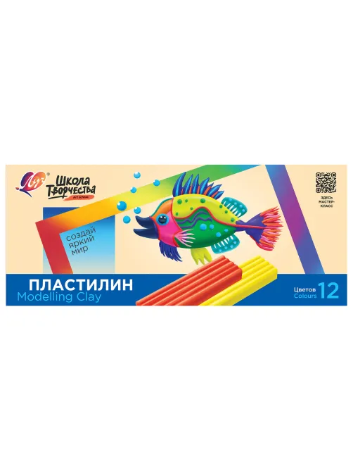 Пластилин классический ЛУЧ 