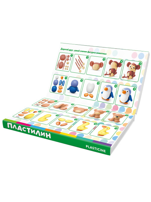 Пластилин классический BRAUBERG KIDS, 44 цвета, 660 грамм, стек, ВЫСШЕЕ КАЧЕСТВО, 106679