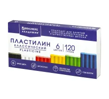 Пластилин классический BRAUBERG 