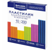Пластилин классический BRAUBERG 
