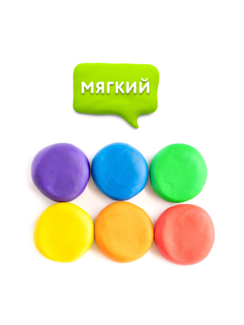 Пластилин мягкий ЮНЛАНДИЯ 