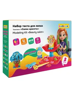 Тесто-пластилин для лепки BAMBOX (БАМБОКС), НАБОР 