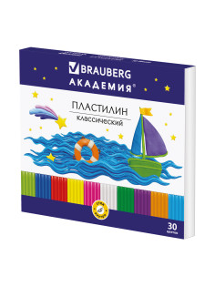 Пластилин классический BRAUBERG 