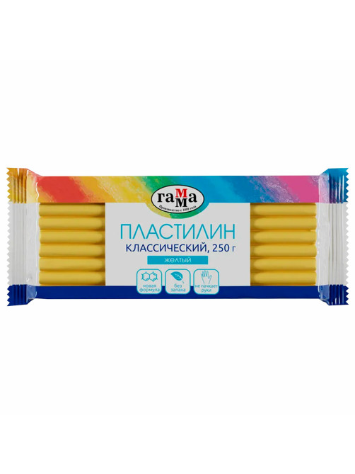 Пластилин классический ГАММА 