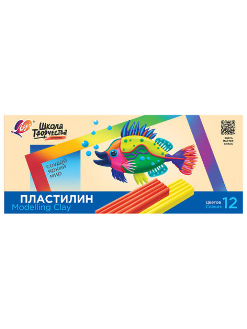 Пластилин классический ЛУЧ 