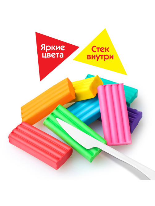 Пластилин классический ПИФАГОР 