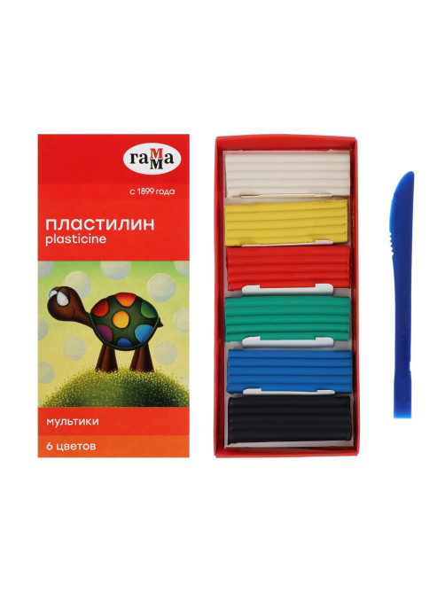 Пластилин классический ГАММА 