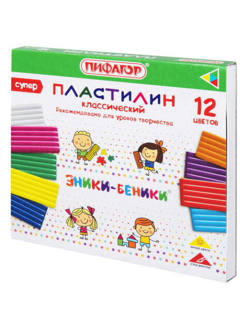 Пластилин классический ПИФАГОР 