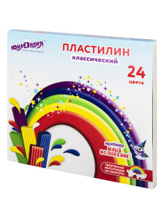 Пластилин классический ЮНЛАНДИЯ 