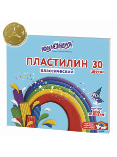 Пластилин классический ЮНЛАНДИЯ 