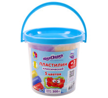 Пластилин в ведерке ЮНЛАНДИЯ 