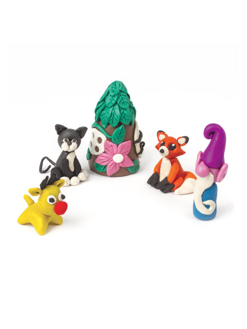 Пластилин мягкий восковой BRAUBERG KIDS, 6 цветов, 90 г, со стеком, 106493