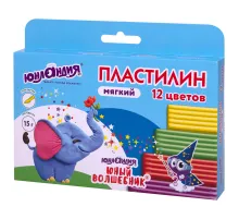 Пластилин мягкий ЮНЛАНДИЯ 