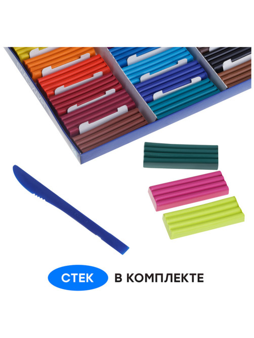 Пластилин классический ГАММА 