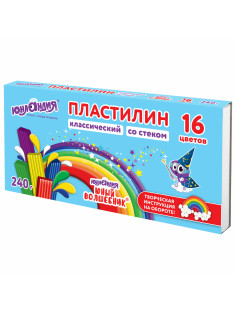 Пластилин классический ЮНЛАНДИЯ 