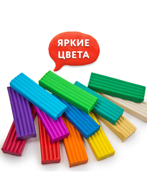 Пластилин классический ЮНЛАНДИЯ 