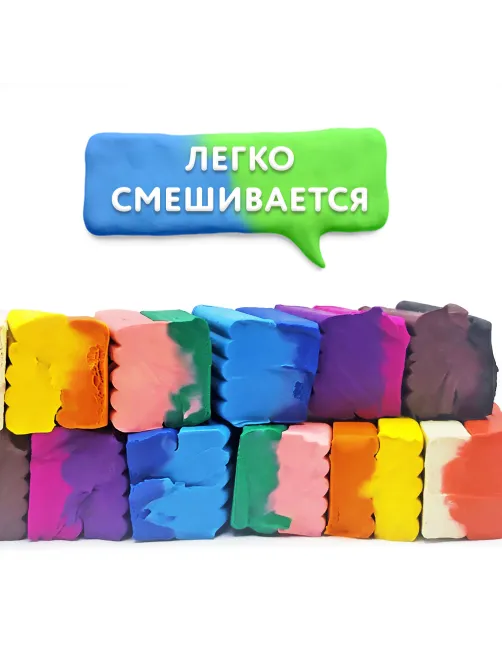 Пластилин классический ЮНЛАНДИЯ 