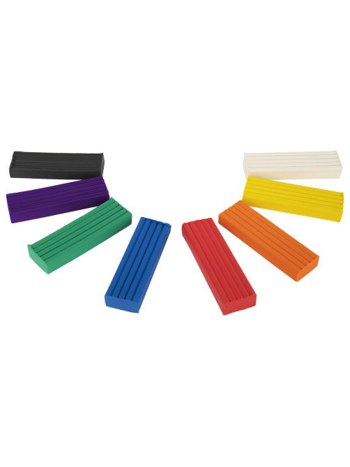 Пластилин классический BRAUBERG KIDS, 8 цветов, 160 г, со стеком, 106501
