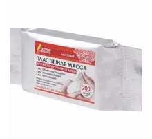 Паста (масса) для лепки ОСТРОВ СОКРОВИЩ, самозатвердевающая, 200 г, натуральный белый, 228651