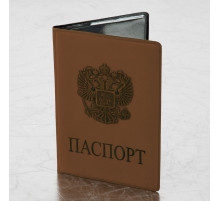 Обложка для паспорта, мягкий полиуретан, 