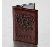 Обложка для паспорта STAFF, полиуретан под кожу, 